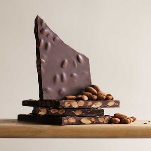 Almond with Sugar-Free Dark Chocolate Brittle