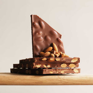 Almond with Sugar-Free Milk Chocolate Brittle