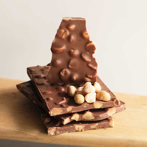 Macadamia with Milk Chocolate Brittle
