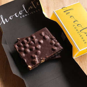 Macadamia with Dark Chocolate Brittle