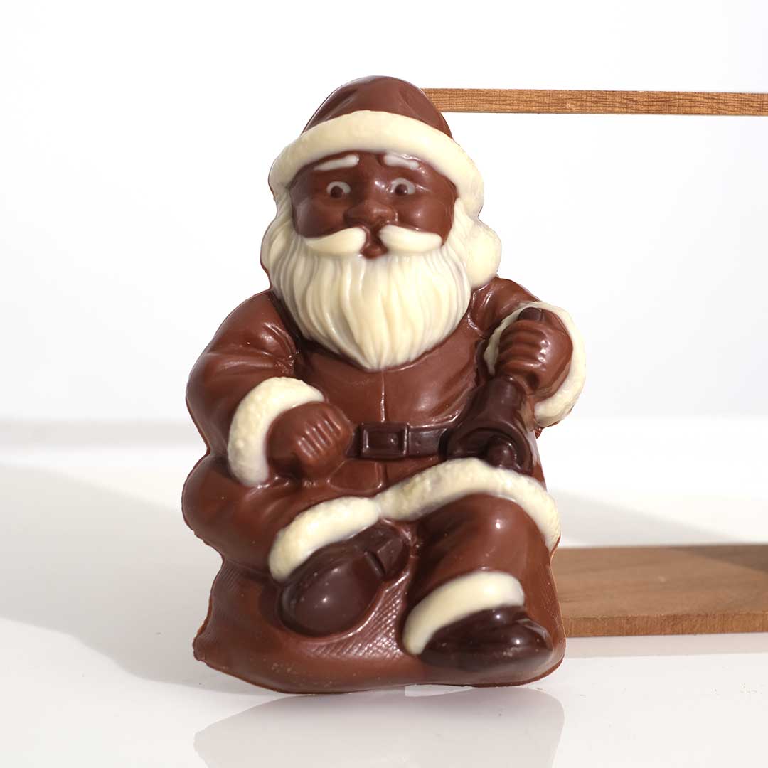 Nostalgic Milk Chocolate Santa Figurine Xmas