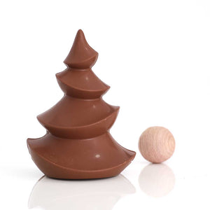 Chocolate Christmas Tree Figurine Xmas