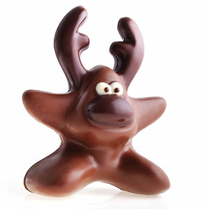 Chocolate Deer Figurine Xmas