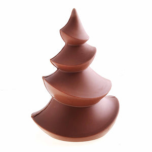 Chocolate Christmas Tree Figurine Xmas